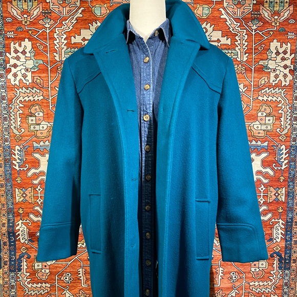 Vintage Virgin Wool Overcoat / Mod - Picture 4 of 7